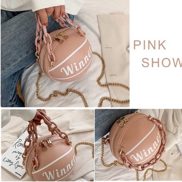 ATL HOUSE WIVES CHIC’ Basketball Shaped Chain bag - Picture 5 of 5